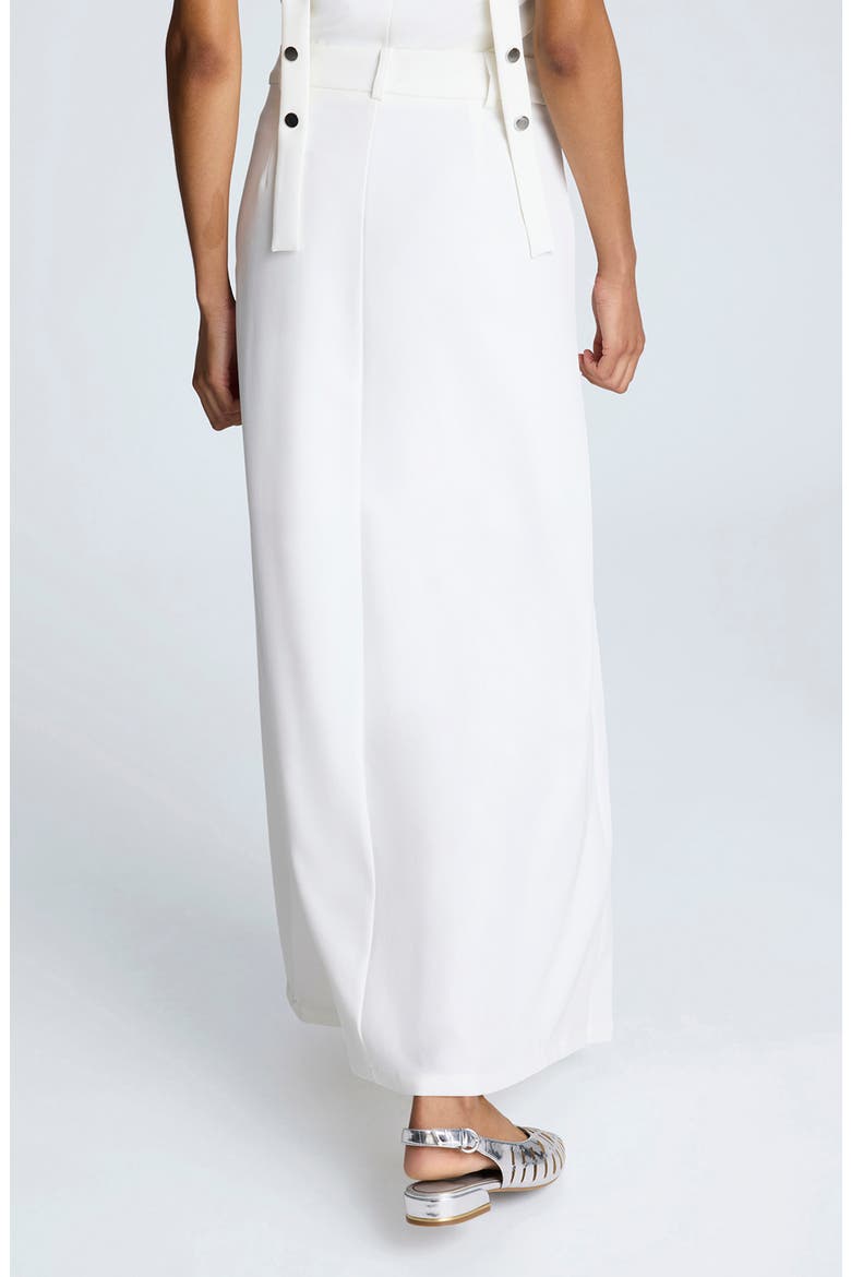 Pleated Maxi Skirt, Alternate, color, PURE WHITE
