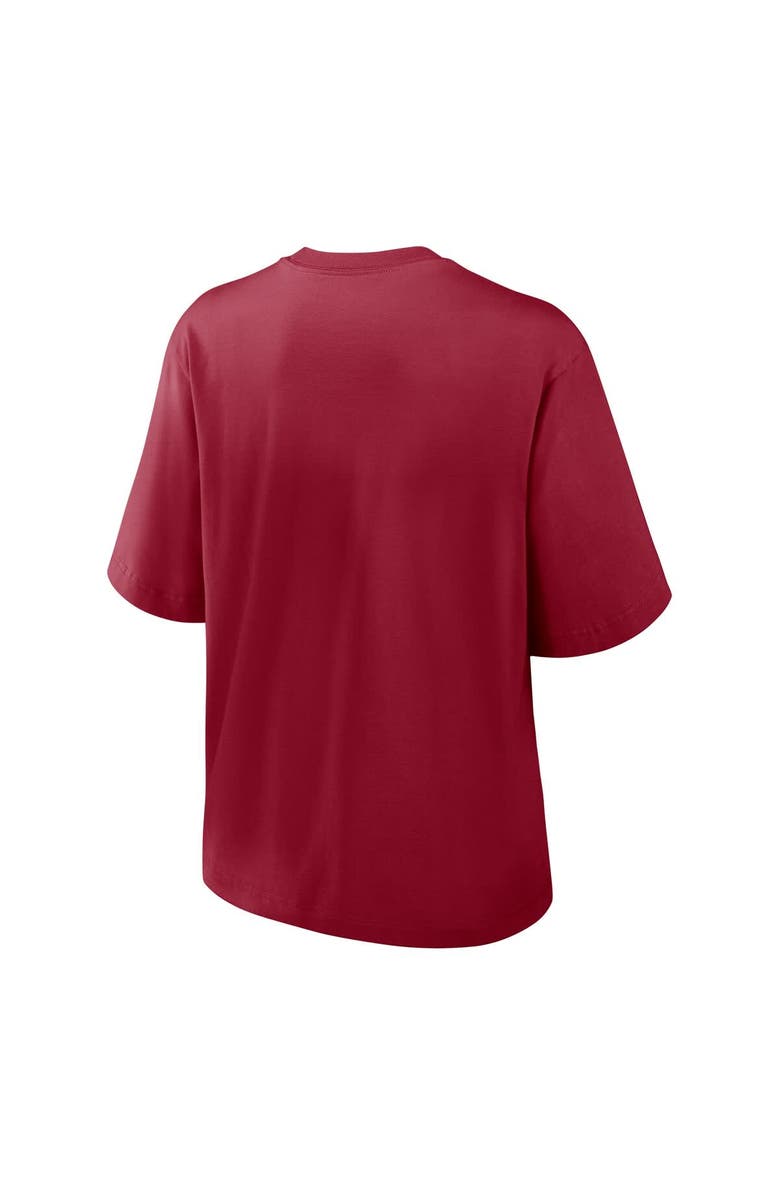 Nike Women's Nike Cardinal Arkansas Razorbacks Boxy T-Shirt, Alternate, color, Cardinal
