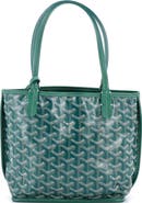Pre-Owned Goyard Anjou Reversible Tote Coated Canvas Mini