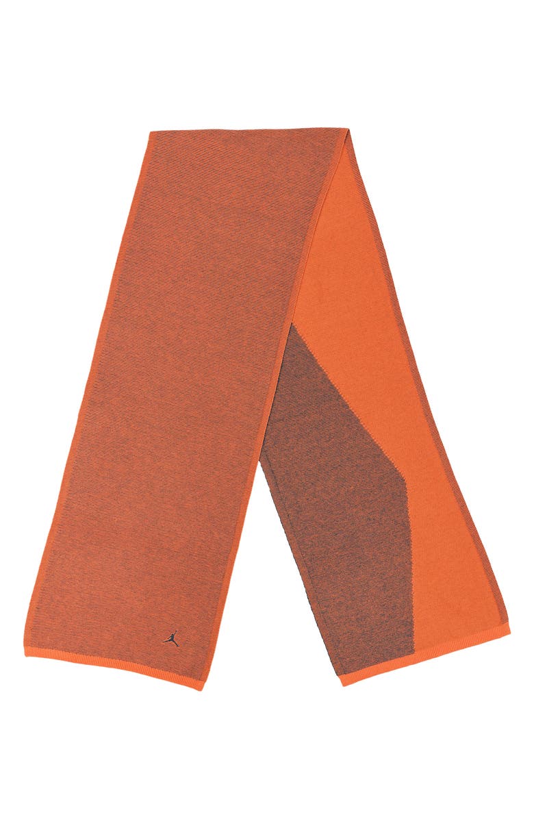 Jordan Airy Knit Scarf, Alternate, color, Starfish/Off Noir