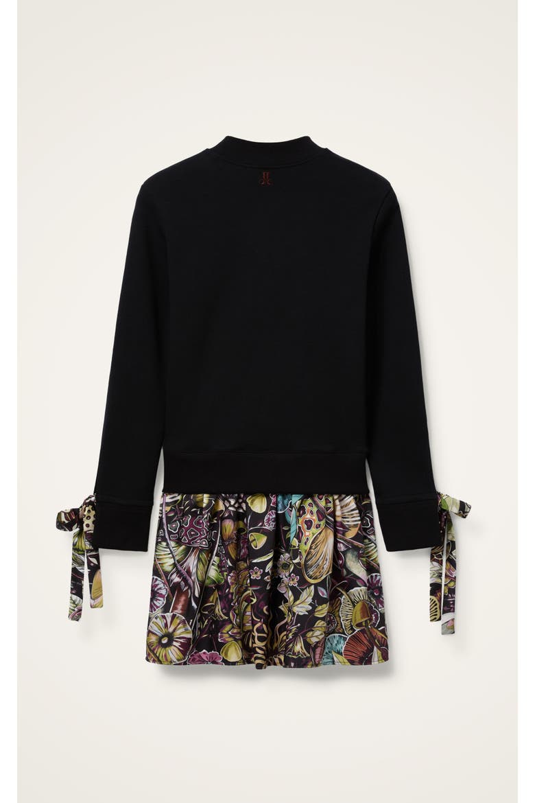 Sporty Dress, Alternate, color, Fun-Gi Black