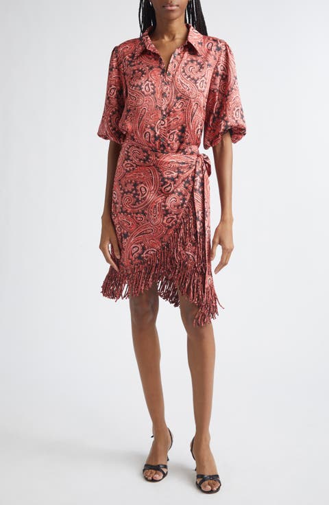 Hendrix Paisley Kember Minidress