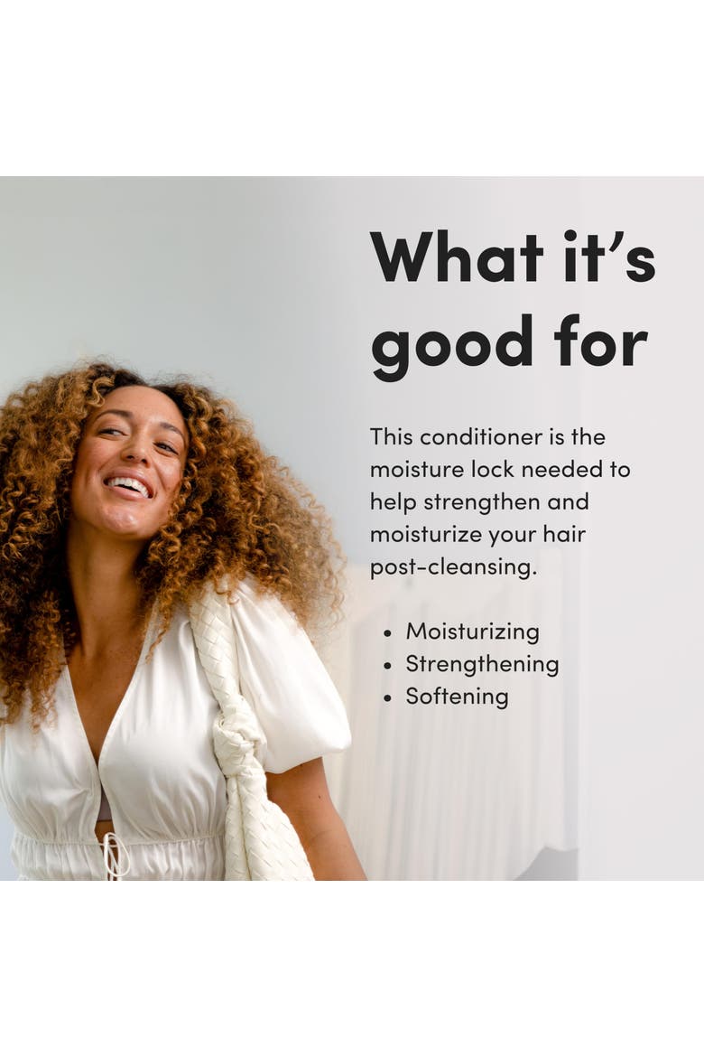 Triple Threat Hydrating Conditioner  Repairing, Shine-Boosting, Amino Acid Blend with Argan, Coconut & Sunflower Oils, Alternate, color, Blue-Green