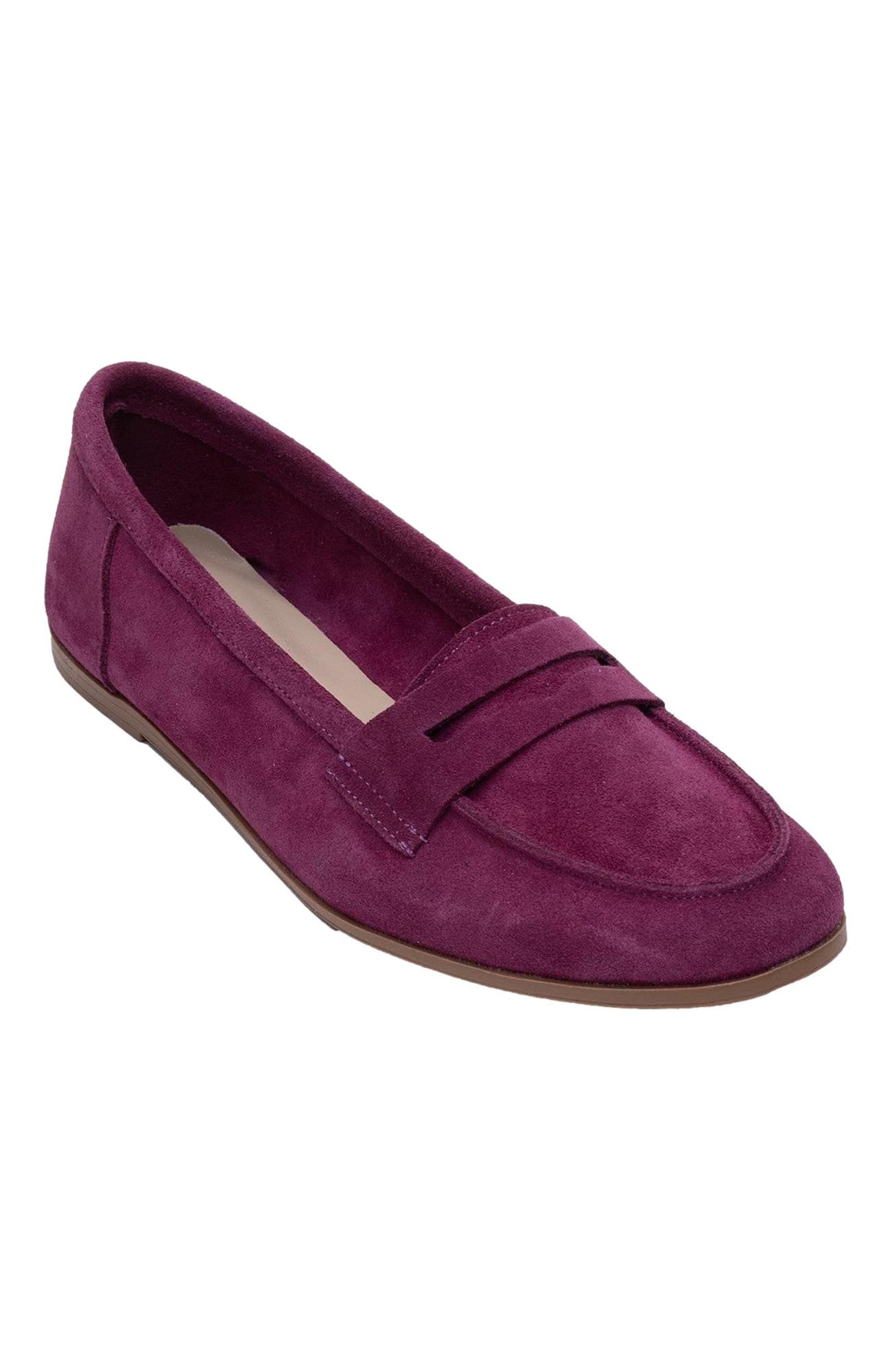  Purple Suede Leather