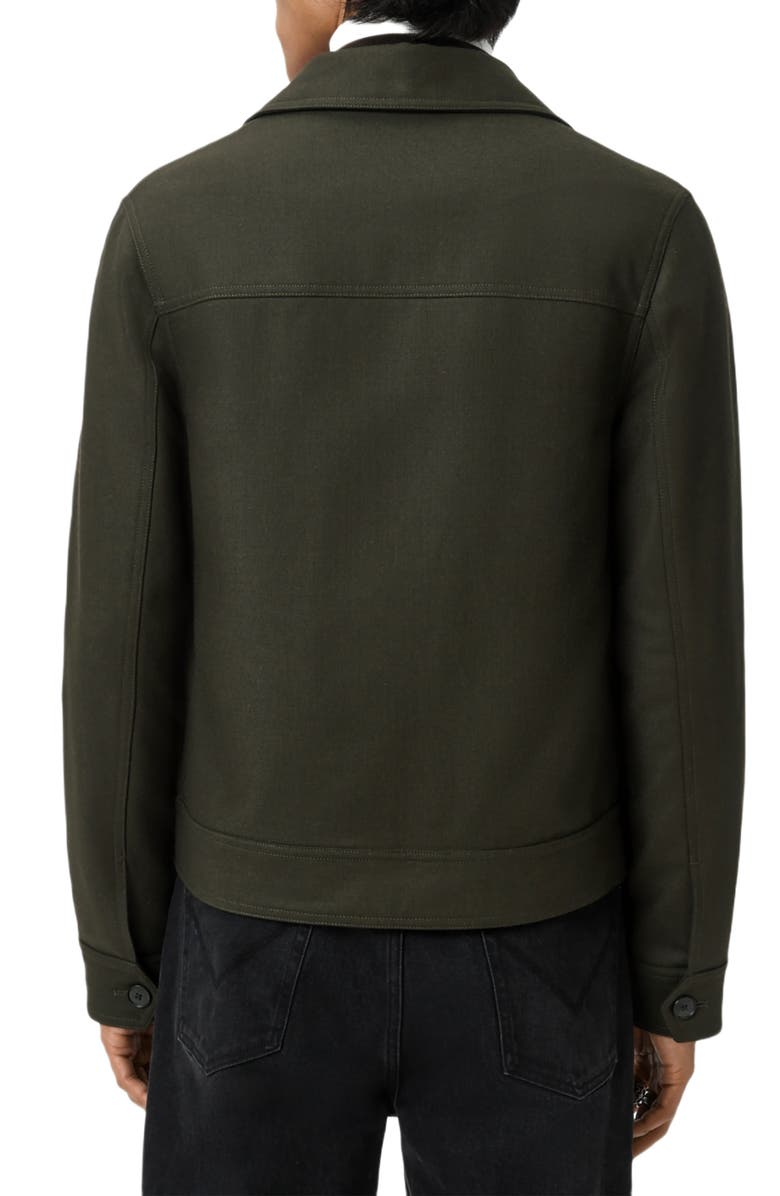 John Varvatos Dey Wool Blend Twill Jacket, Alternate, color, 