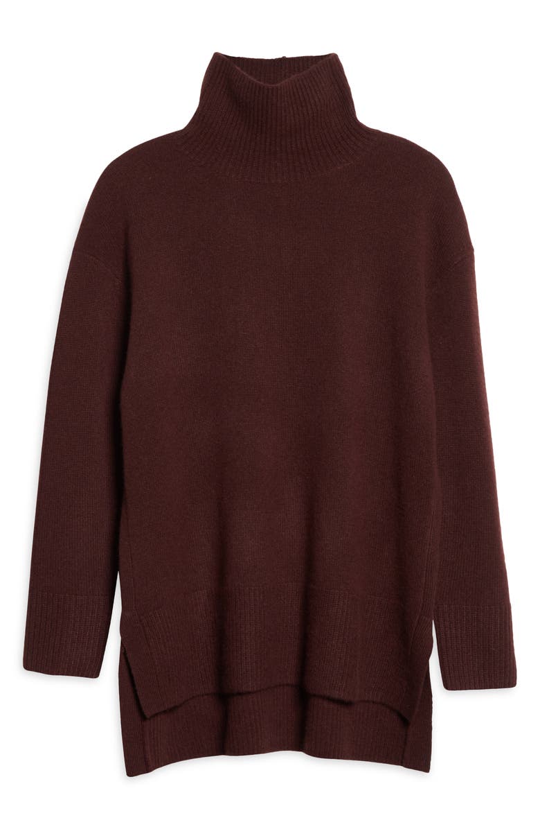 Nordstrom Signature Nordstrom Funnel Neck Cashmere Sweater, Main, color, 
