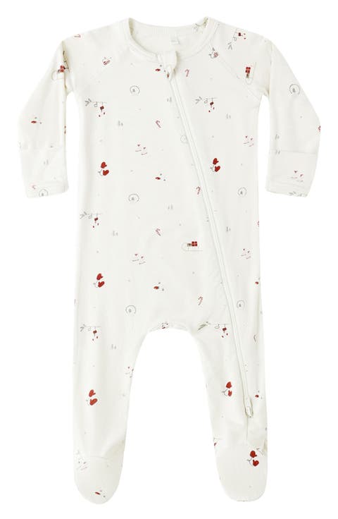 Winter Wonderland Zip Footie (Baby)