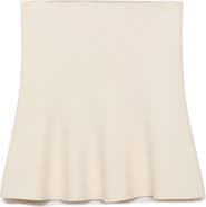 MANGO Strapless Knit Top