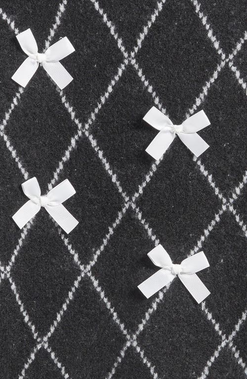 COTTON EMPORIUM COTTON EMPORIUM KIDS' BOW EMBELLISHED CREWNECK SWEATER 