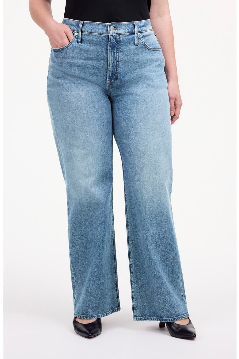 The Perfect Vintage Wide Leg Jeans, Alternate, color, ENMORE WASH