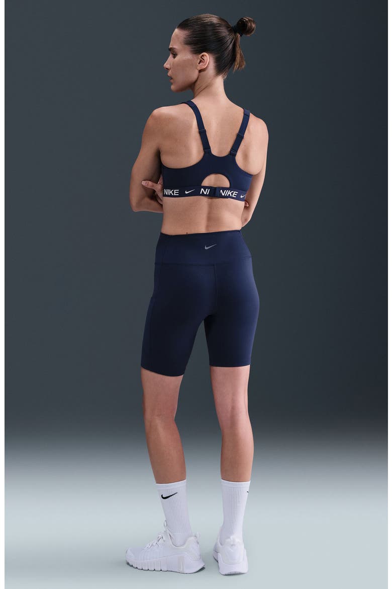 Indy Dri-FIT High Support Sports Bra, Alternate, color, MNNAVY