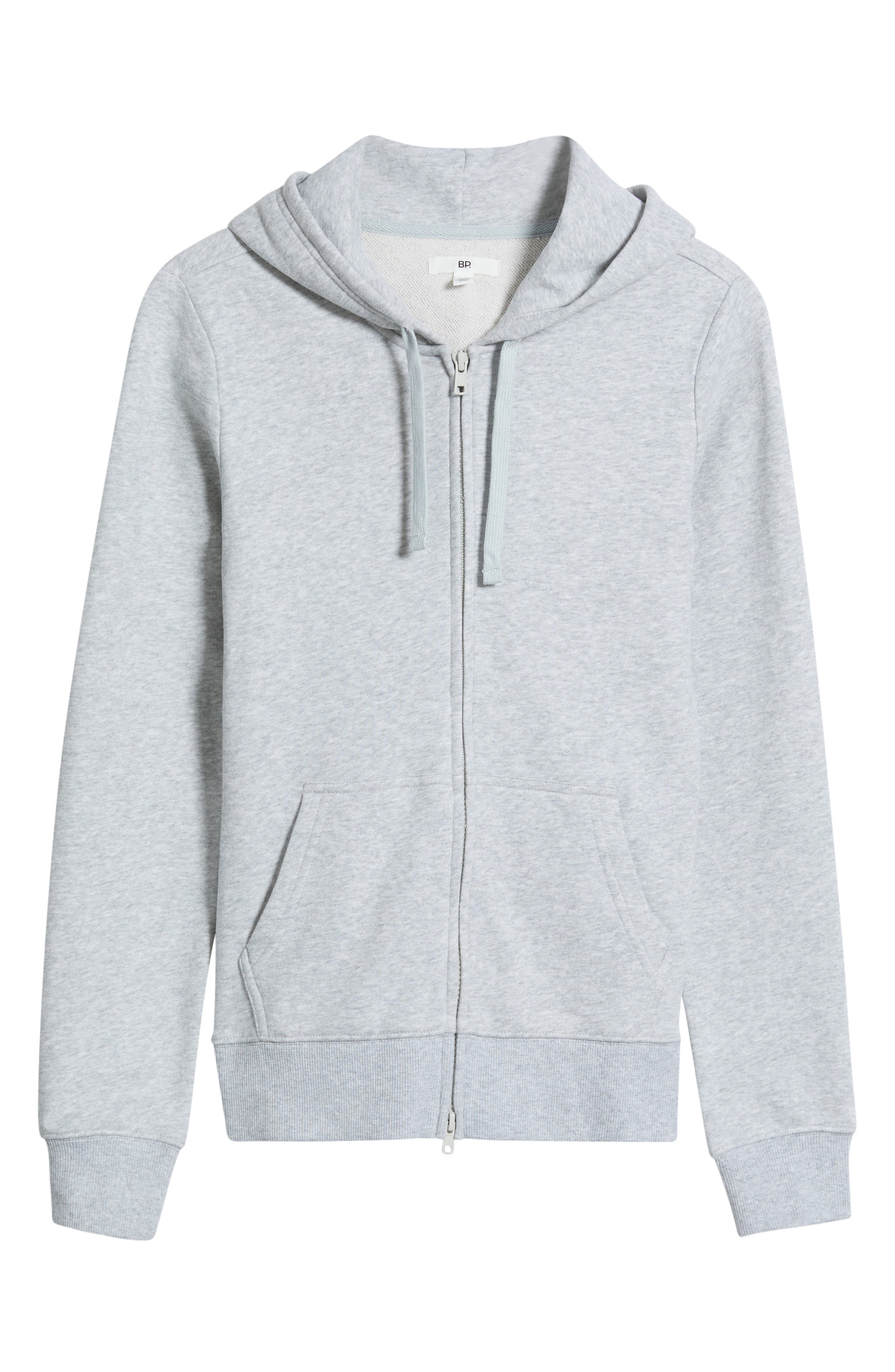 BP. Slim Fit Terry Zip Hoodie (Women) | Nordstrom