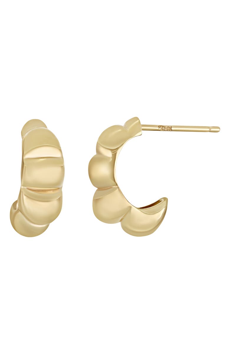 Bony Levy 14K Gold Hoop Earrings, Main, color, 14Ky