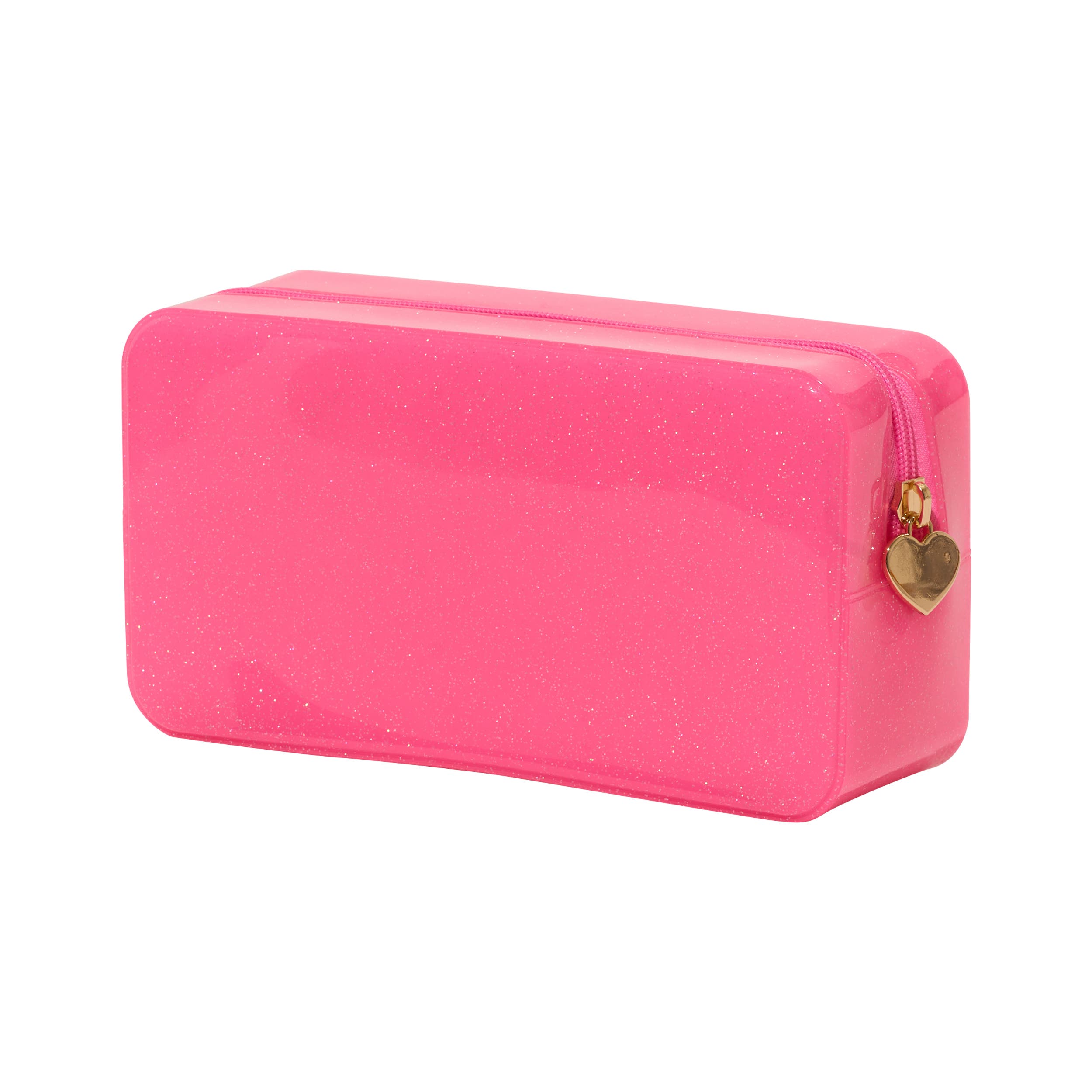 Glitter Jelly Pouch Collection, Alternate, color, Dark Pink