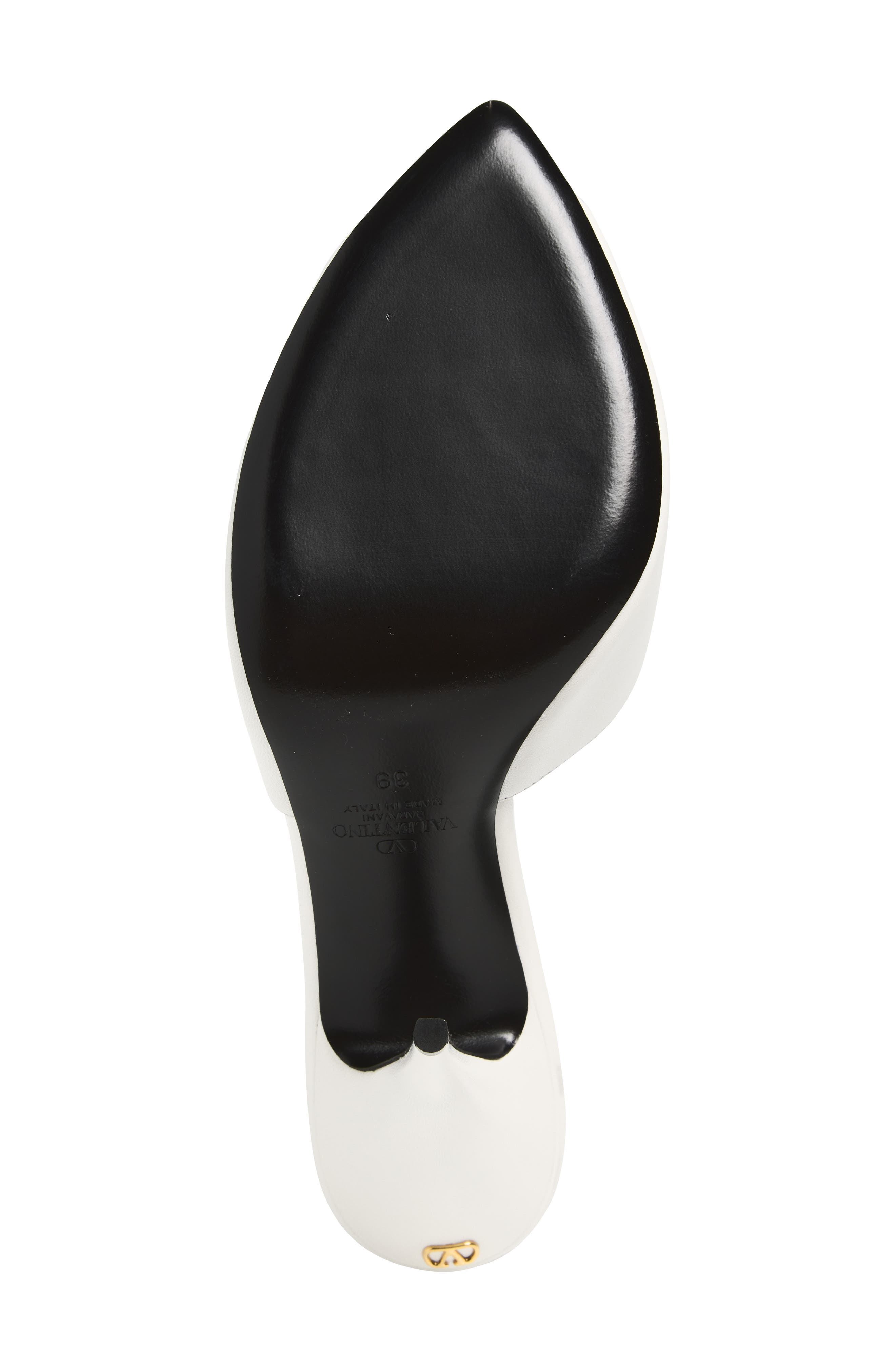 Valentino Garavani Coeur Vipère Sandal, Alternate, color, White