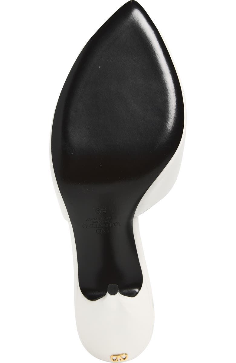 Valentino Garavani Coeur Vipère Sandal, Alternate, color, White