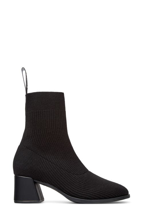 Camper Kora Square Toe Boot In Black