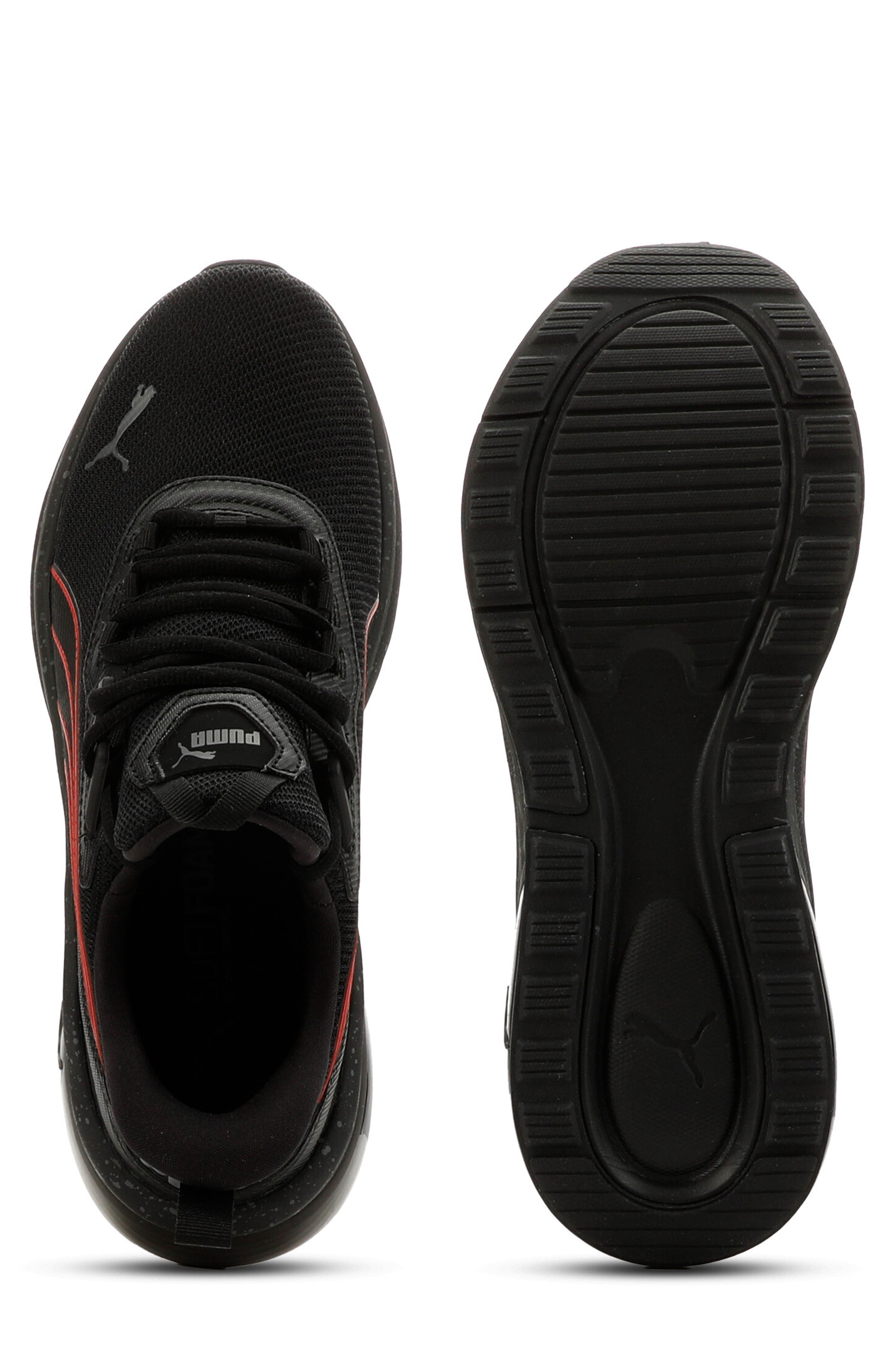 Caven III Plus Sneaker, Alternate, color, PUMA BLACK/ FOR ALL TIME RED