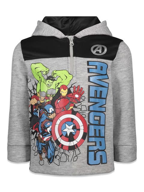 Avengers Fleece Quarter-Zip Hoodie
