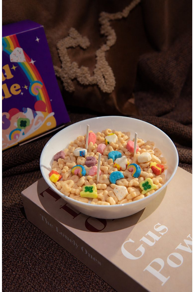 Lucky Charms Cereal Candle 3.0, Alternate, color, None