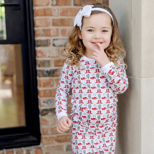 Lila And Hayes Grayson Pajama Pant Set In Multi