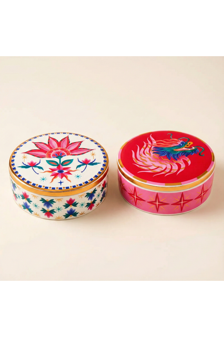 Shekou Porcelain Decorative Object 2 Pcs Box Set, Alternate, color, White