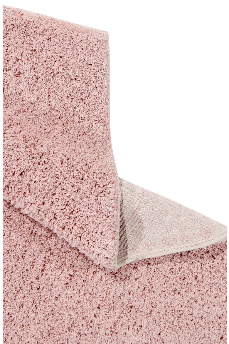 Puffy Love Heart Washable Cotton Blend Rug & Pillow Set, Alternate, color, BLUSH