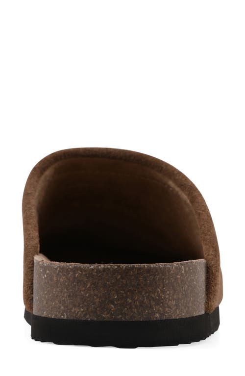 White Mountain Footwear Benday Clog In Brown