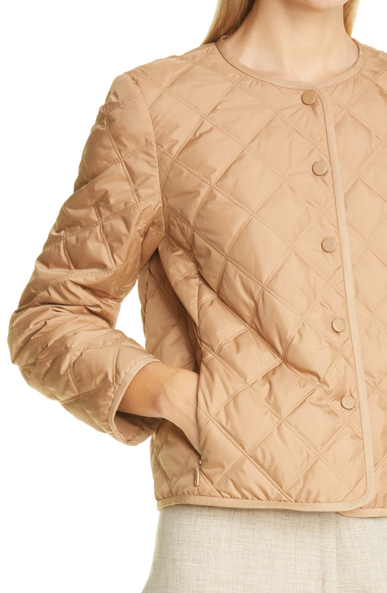 Lafayette 148 New York Kade Alpine Quilted Down Jacket, Alternate, color, 