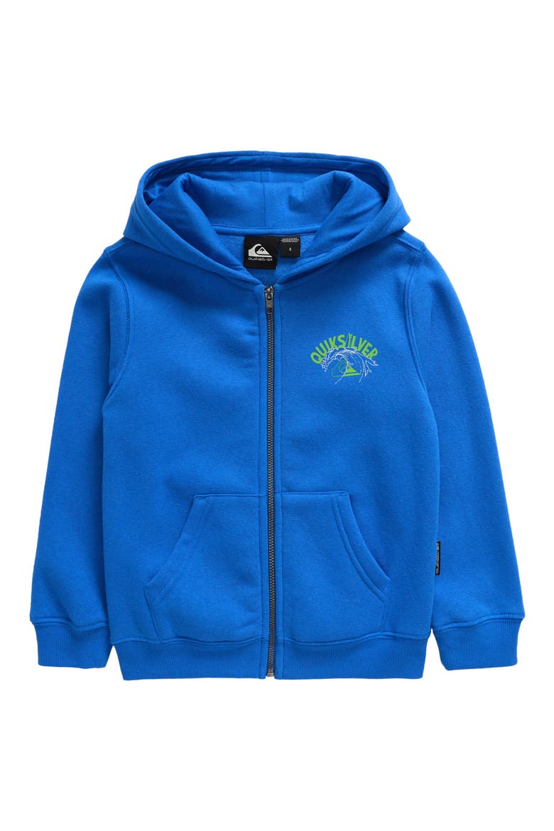 Kids' Over the Wave Zip Hoodie, Main, color, NEBULAS BLUE