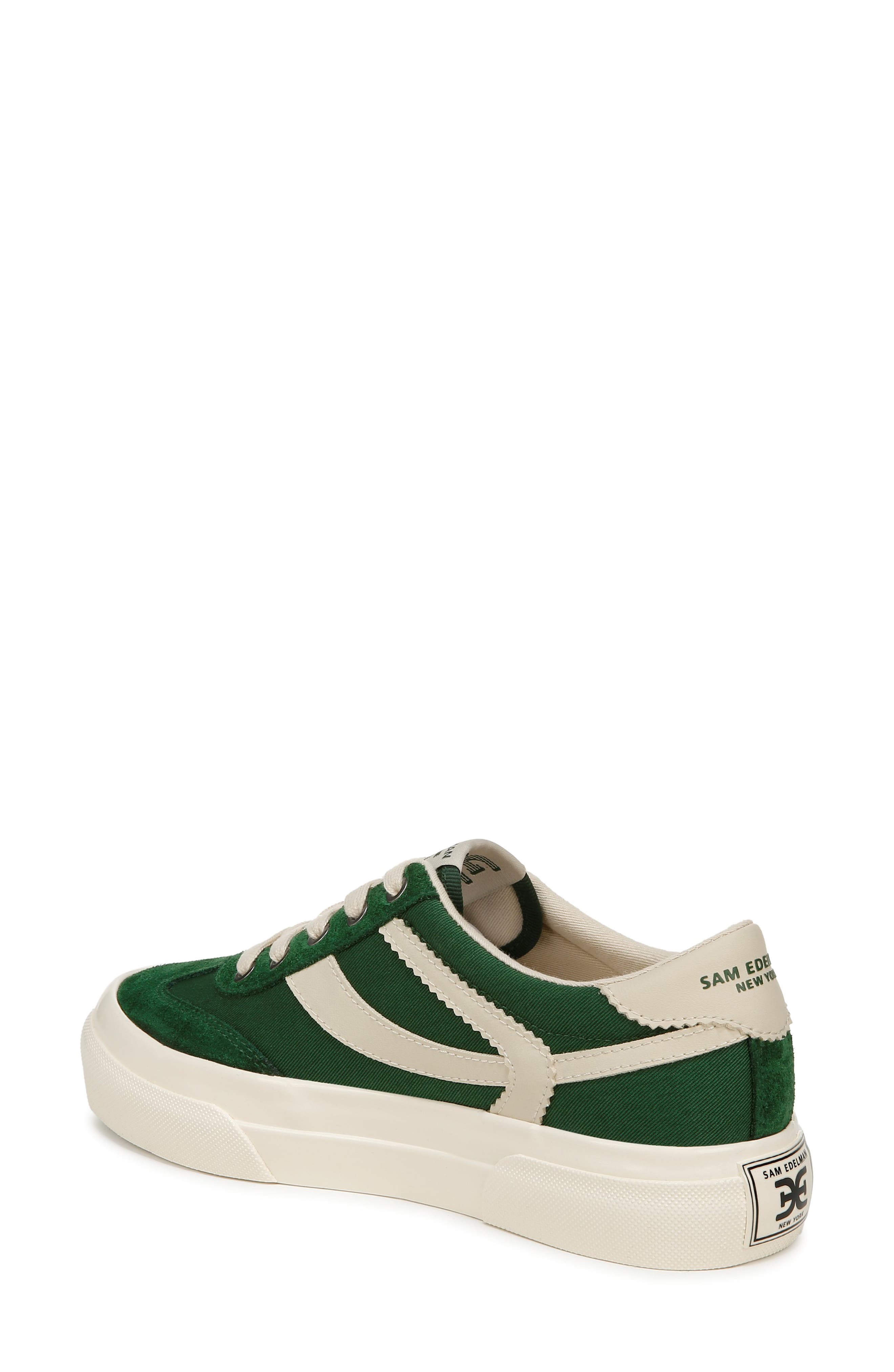 Sam Edelman Simone Platform Sneaker, Alternate, color, Bright Pine/ Antique White