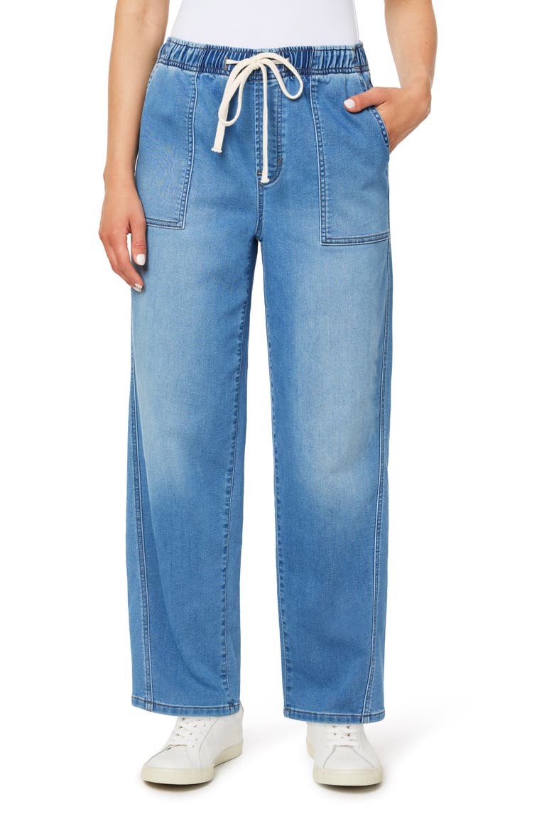 Jessica High Rise Relaxed Barrel Leg Jeans, Main, color, FORSTER