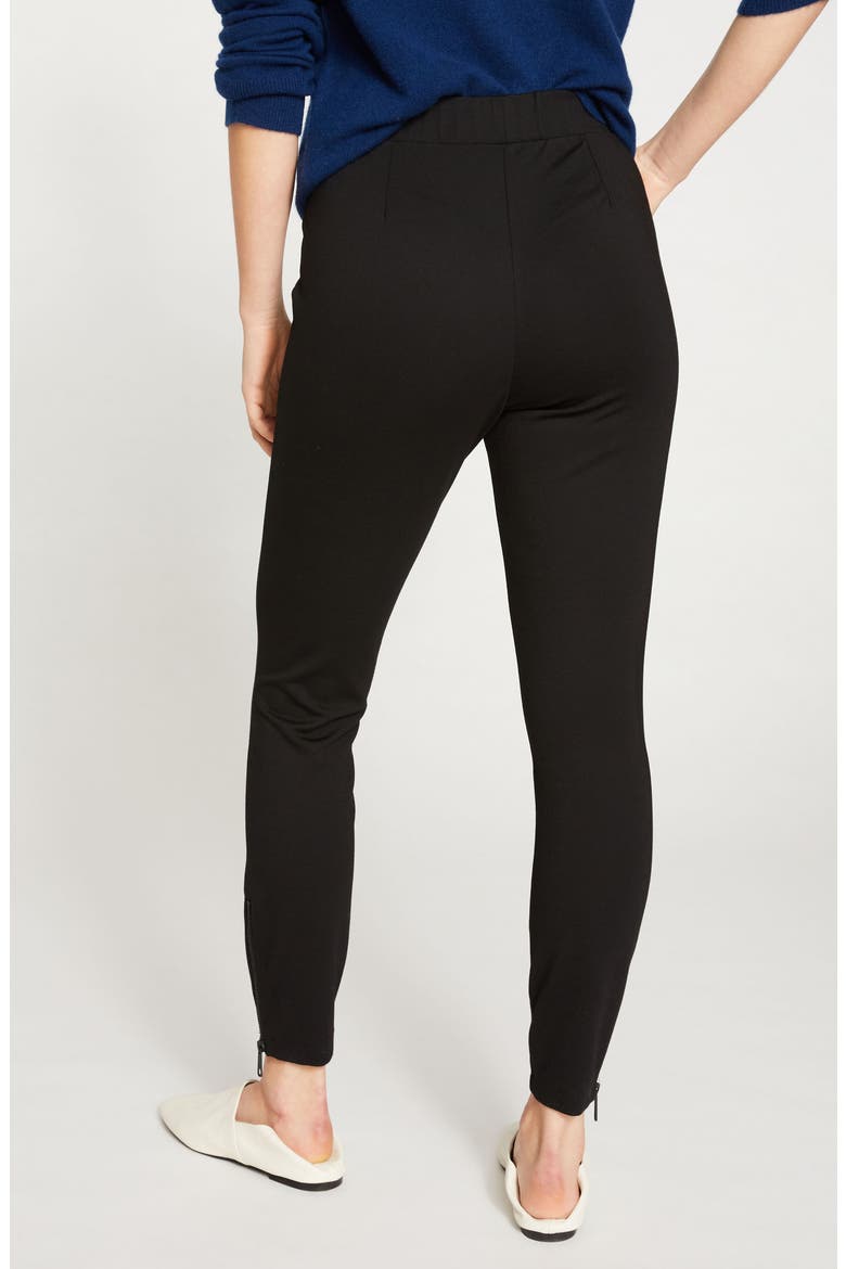 Moro Pull-On Pants, Alternate, color, BLACK