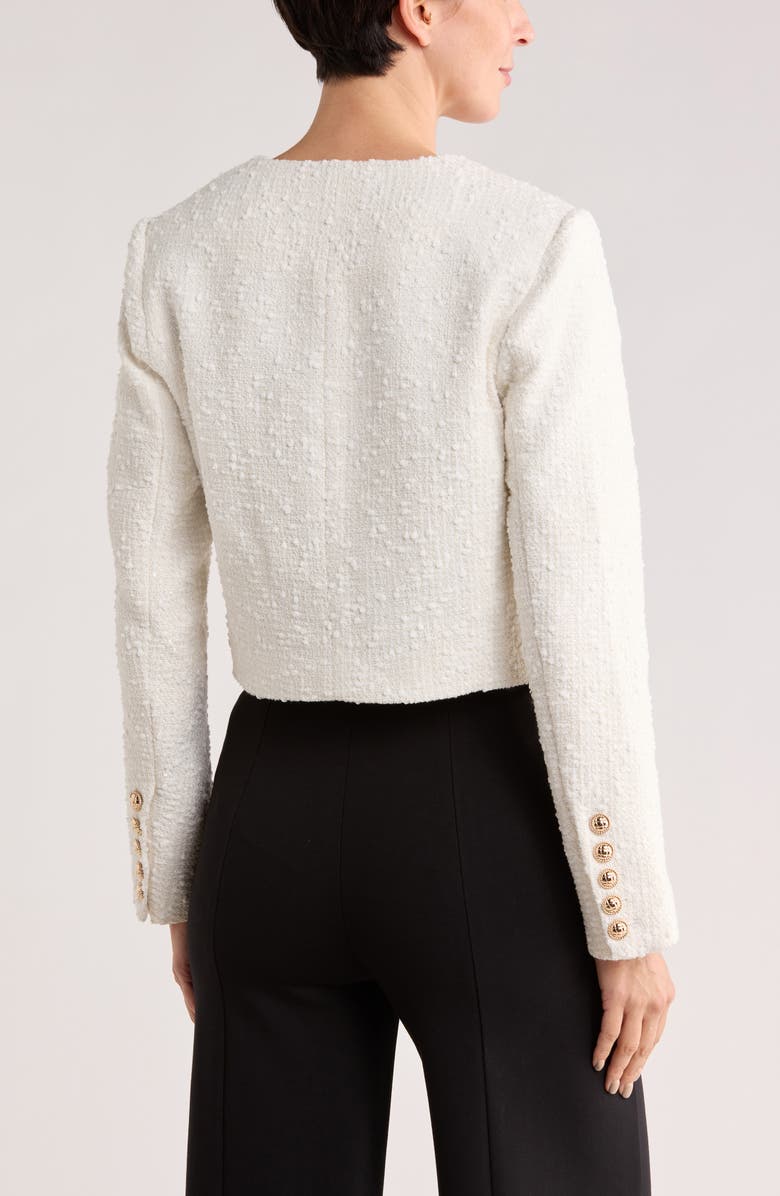 JASON WU Bouclé Jacket, Alternate, color, Ivory