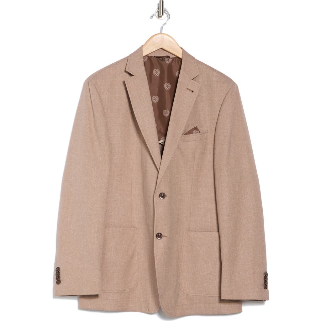 Vince Camuto Two-button Sport Coat In Tan Solid