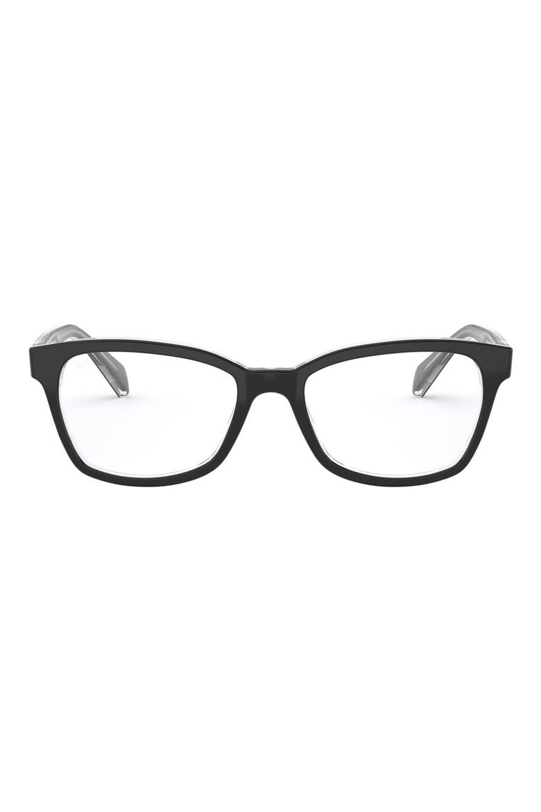 48mm Optical Glasses, Main, color, BLACK
