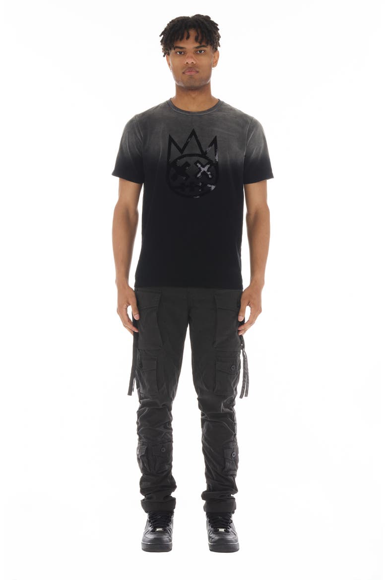 Rocker Slim Straight Leg Cargo Pants, Alternate, color, VINTAGE BLACK