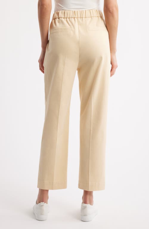 Hugo Boss Boss Tecarino Slim Fit Pants In Yellow