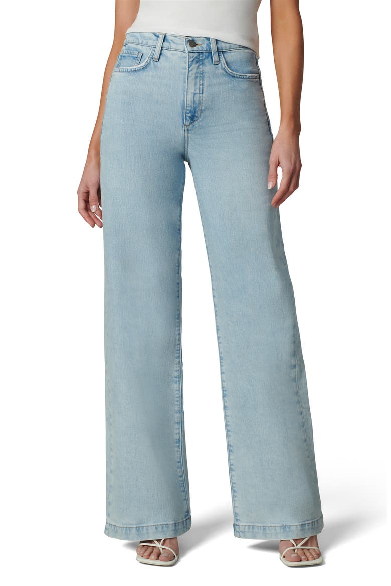 The Mia High Waist Wide Leg Jeans, Main, color, FEELIN SPARKS
