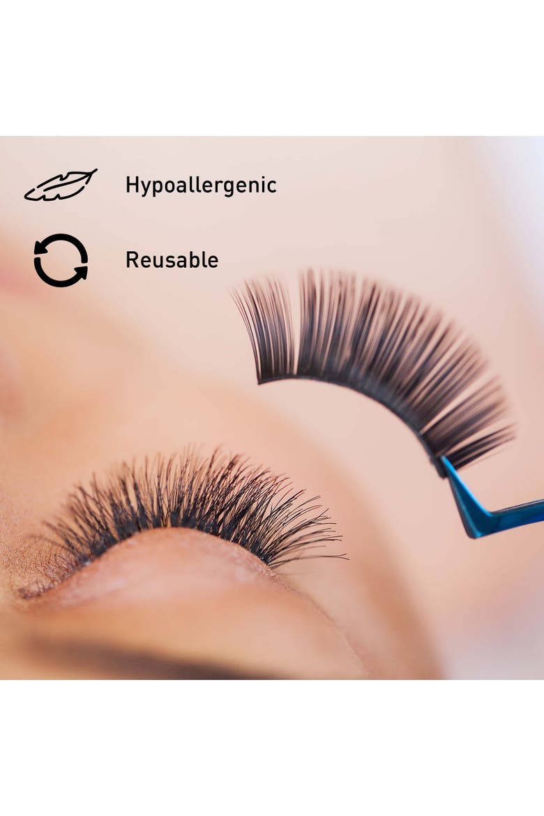 5 Pack Faux Mink Style False Eyelashes Bundle, Alternate, color, Black