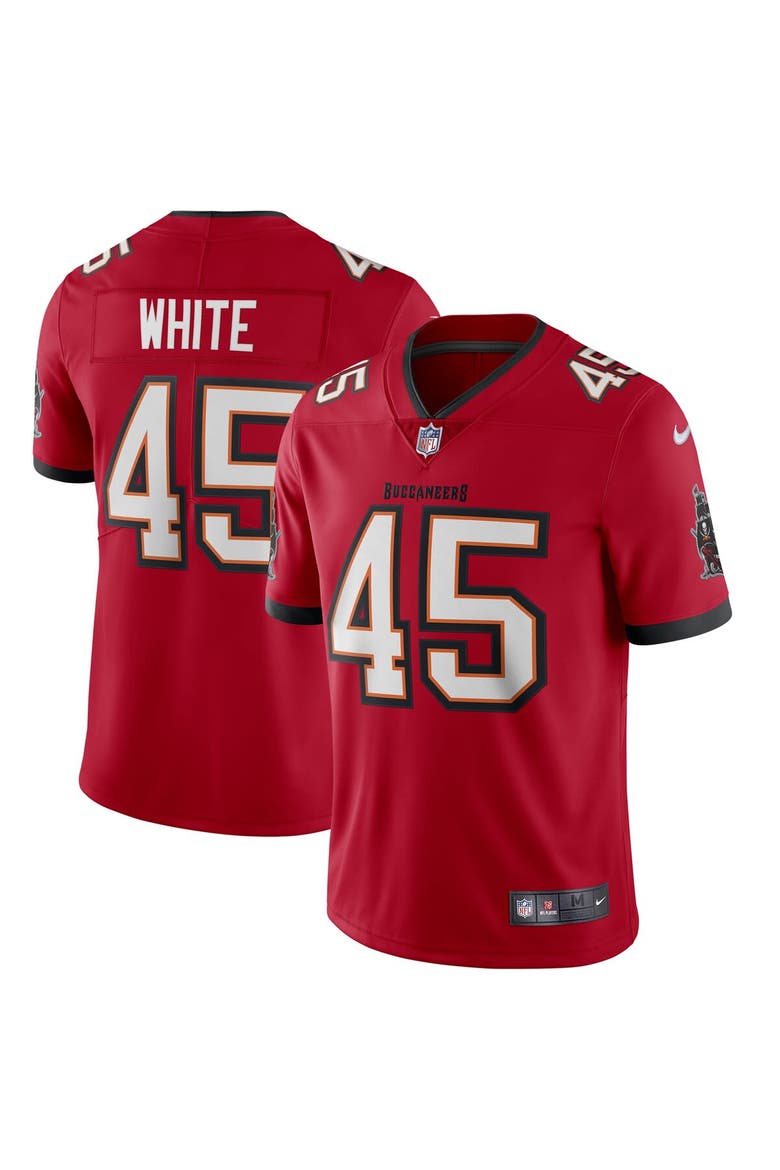Men's Nike Devin White Red Tampa Bay Buccaneers Vapor Limited Jersey, Main, color, Red