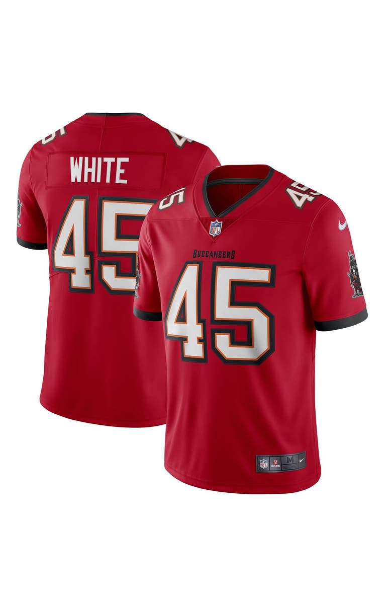 Nike Men's Nike Devin White Red Tampa Bay Buccaneers Vapor Limited Jersey, Main, color,