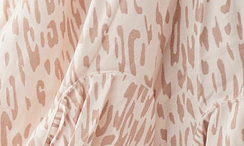 O'neill Joyce Tassel Tie Minidress In Neutral
