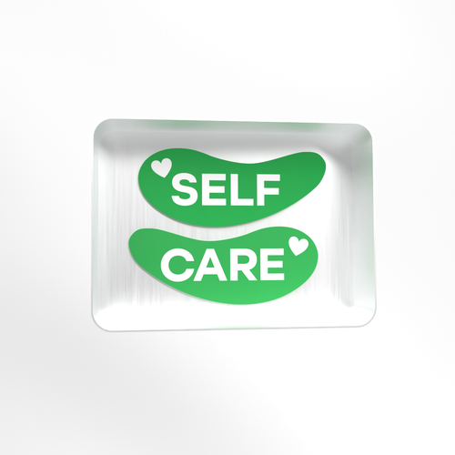Love And Pebble Reusable Silicone Eye Mask In Light Green
