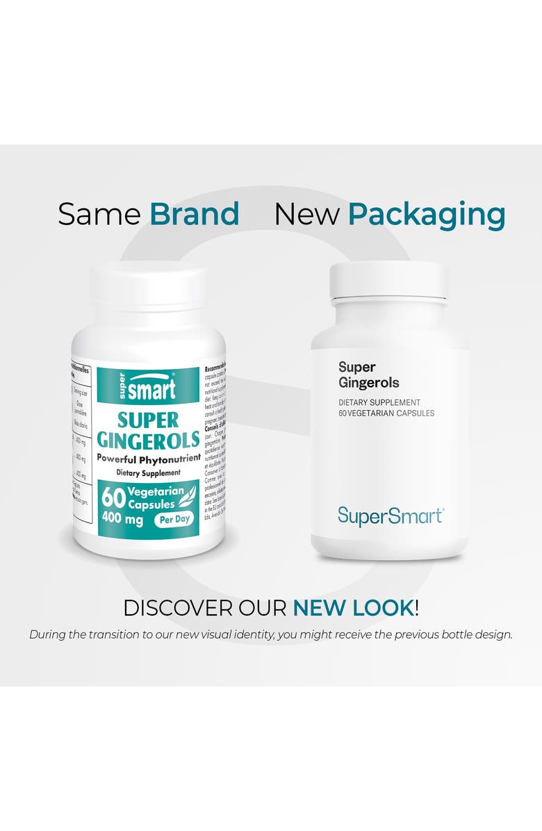 SuperSmart Super Gingerols 400mg, Alternate, color, NO COLOR