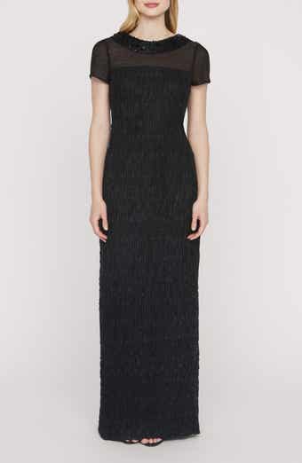 JS Collections Inaya Embellished Column Gown