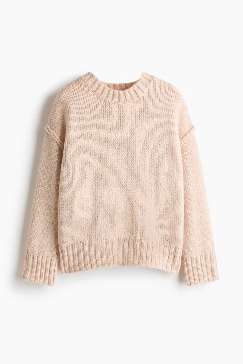 Oversized Jumper, Alternate, color, Light beige