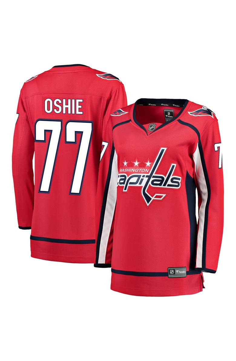 FANATICS Women's Fanatics TJ Oshie Red Washington Capitals Breakaway Player Jersey, Alternate, color, Red