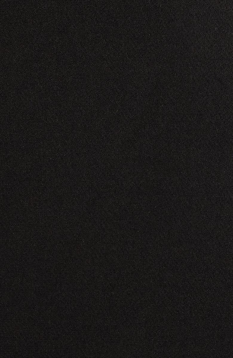 Sam Edelman Organza Trim Strapless Jumpsuit, Alternate, color, Black