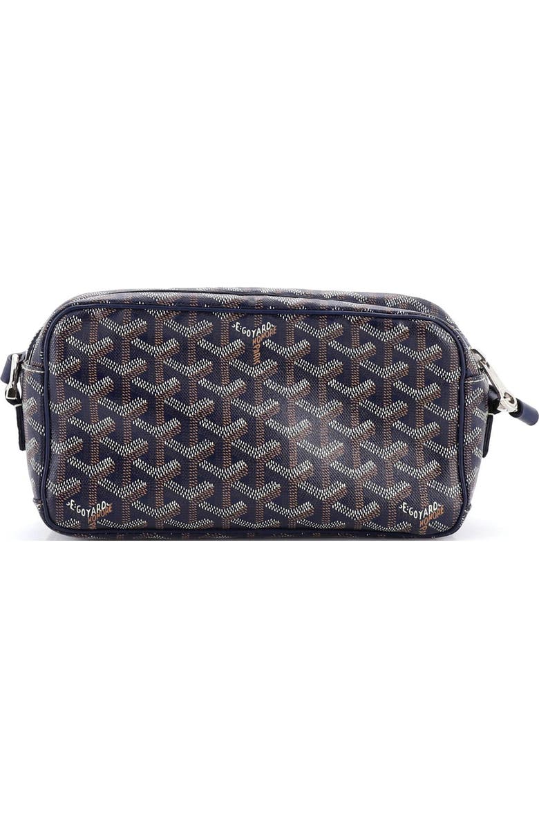 Pre-Owned Goyard Cap Vert Bag Coated Canvas, Alternate, color, Blue